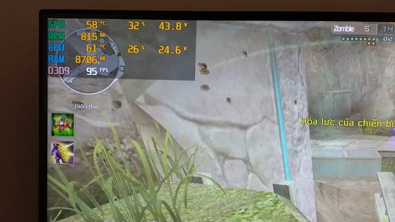 Cả CPU và GPU Usage Đều Thấp